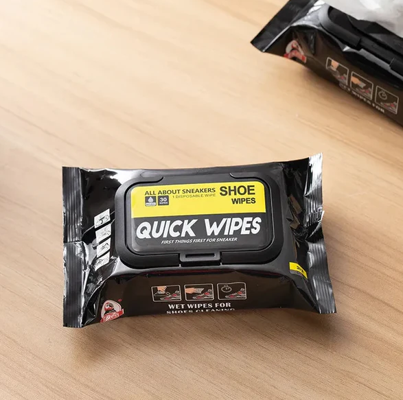 Shoe Wipes + FREE Waterproof Shoe Cover