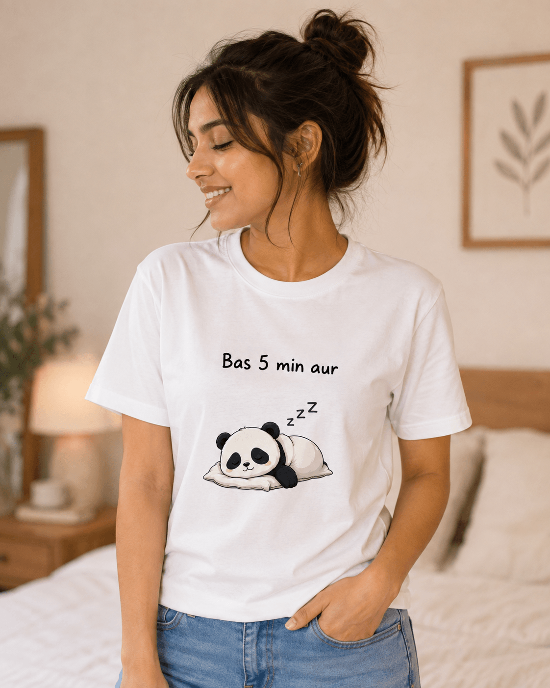 Bas 5 min Aur T-shirt