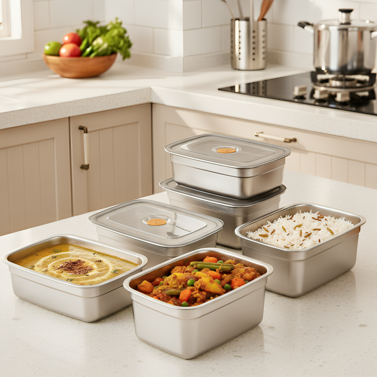 Steel Food Containers