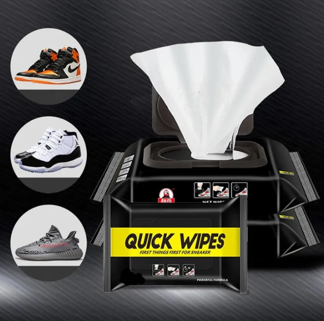 Shoe Wipes + FREE Waterproof Shoe Cover