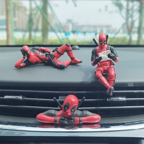 Deadpool Car Decor (3 Pcs Set)