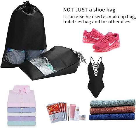 Travel Shoe Bags + FREE Storage Bag