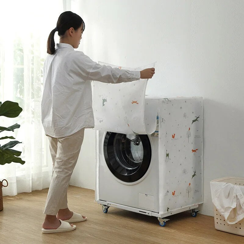 Waterproof washing machine cover + FREE Large Waterproof Storage Bag