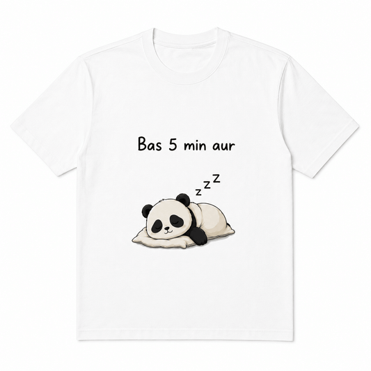 Bas 5 min Aur T-shirt