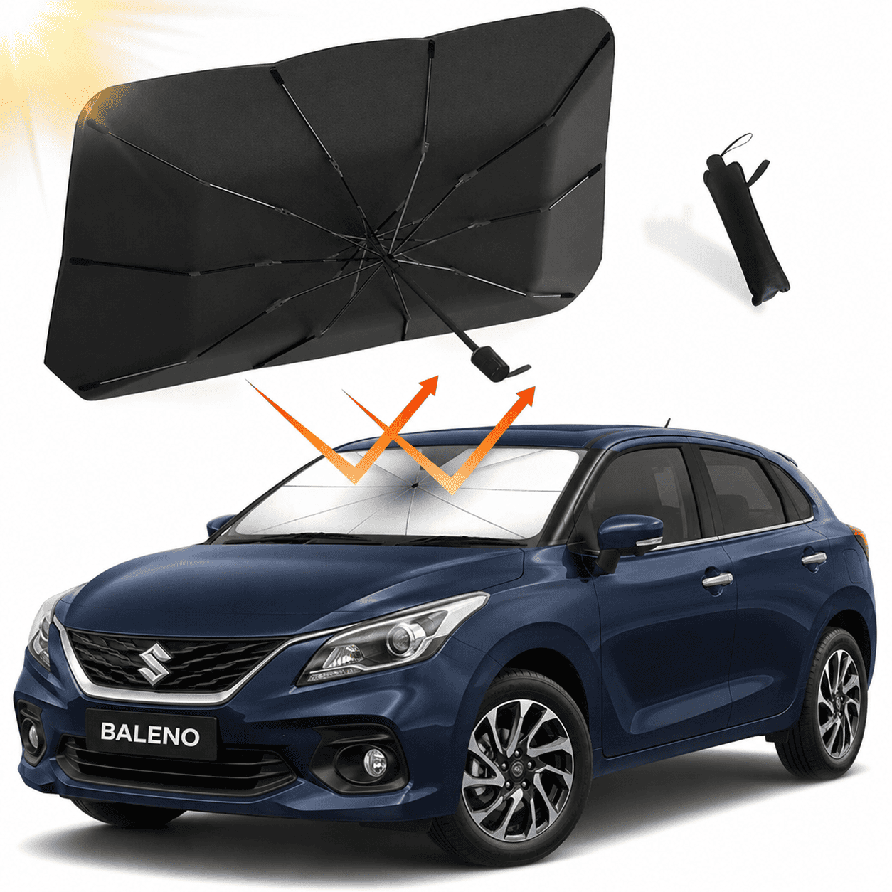 SunShield Pro™ Car Umbrella