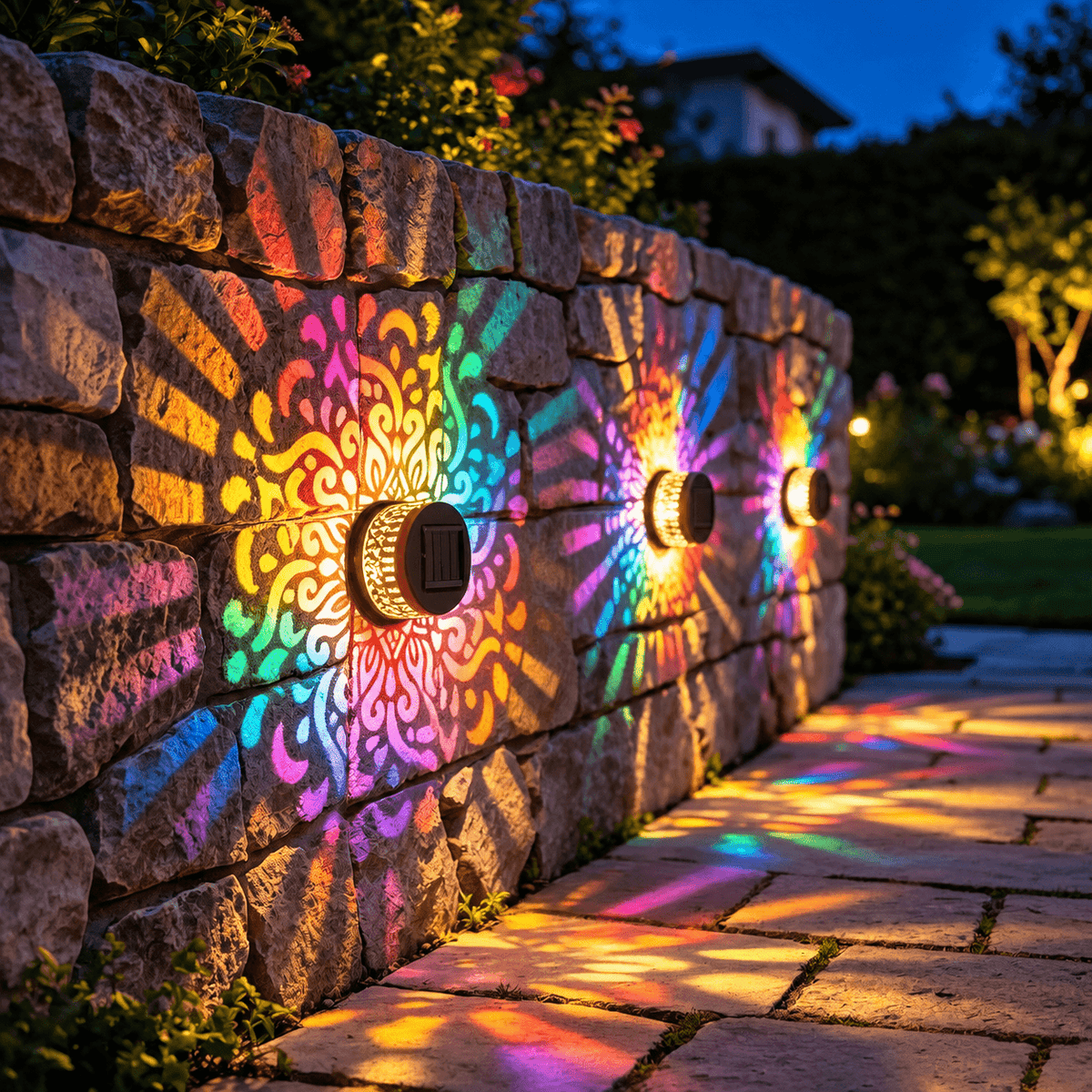 Noor Mandala Solar Light