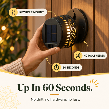 Noor Mandala Solar Light