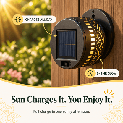Noor Mandala Solar Light