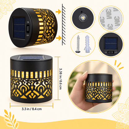 Noor Mandala Solar Light