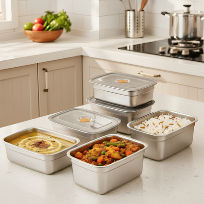 Steel Food Containers
