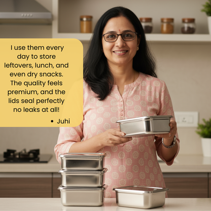 Steel Food Containers