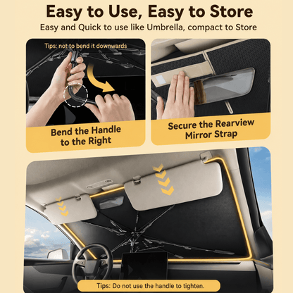 SunShield Pro™ Car Umbrella