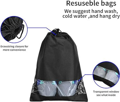 Travel Shoe Bags + FREE Storage Bag