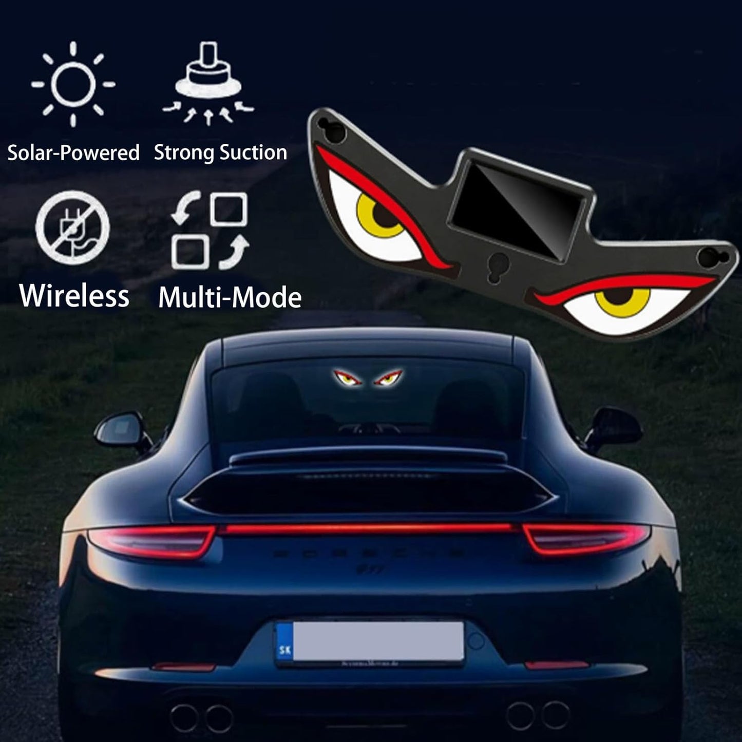 Devil Eye Led light (Solar Powered)