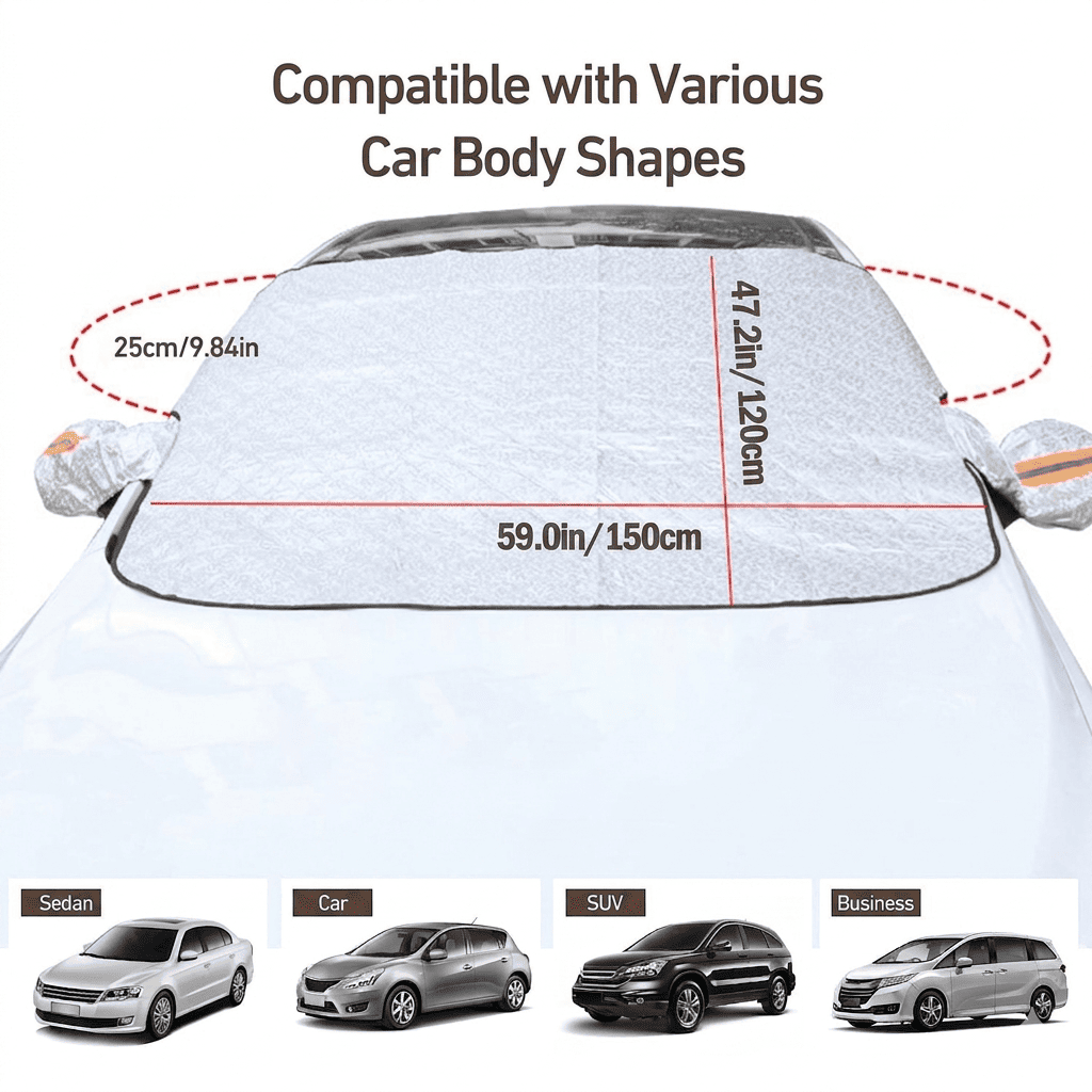 Car sun shade cover