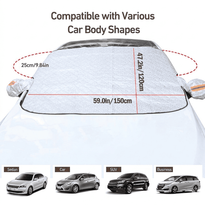 Car sun shade cover