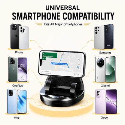 360 Rotatable Dashboard Car Phone Holder
