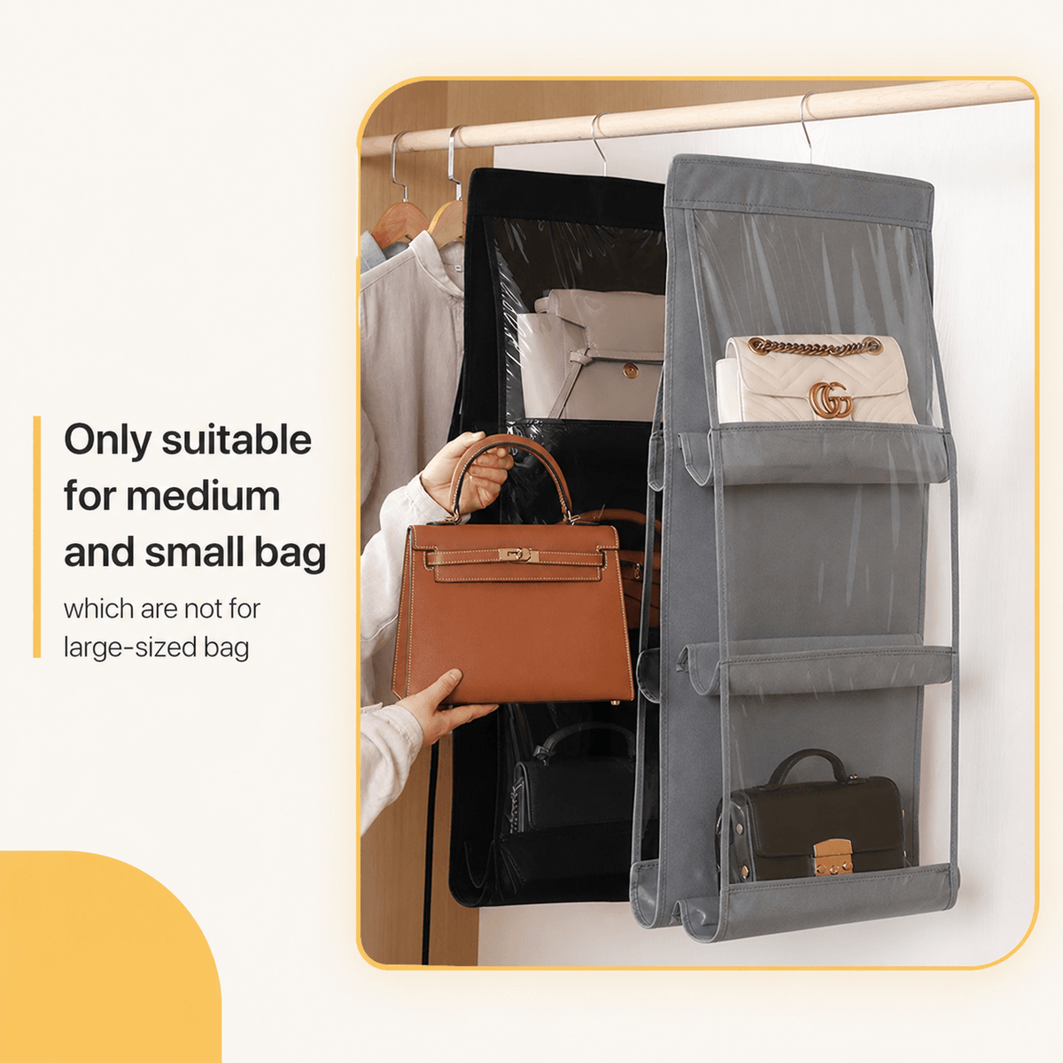 Hanging Handbag Organizer