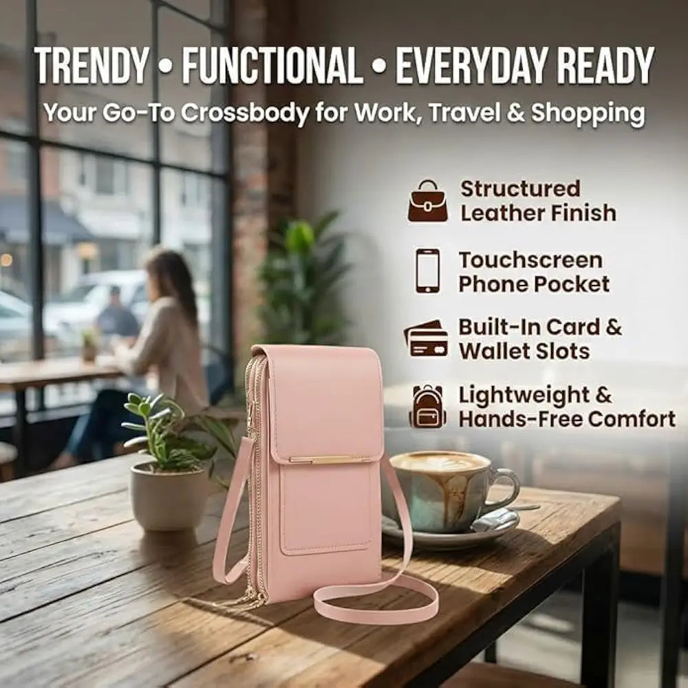 Touchscreen Smart Leather Bag