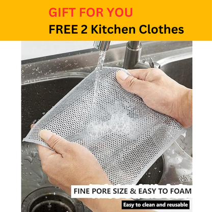 Microfiber Slim Cleaner + 2 FREE Kitchen clothes